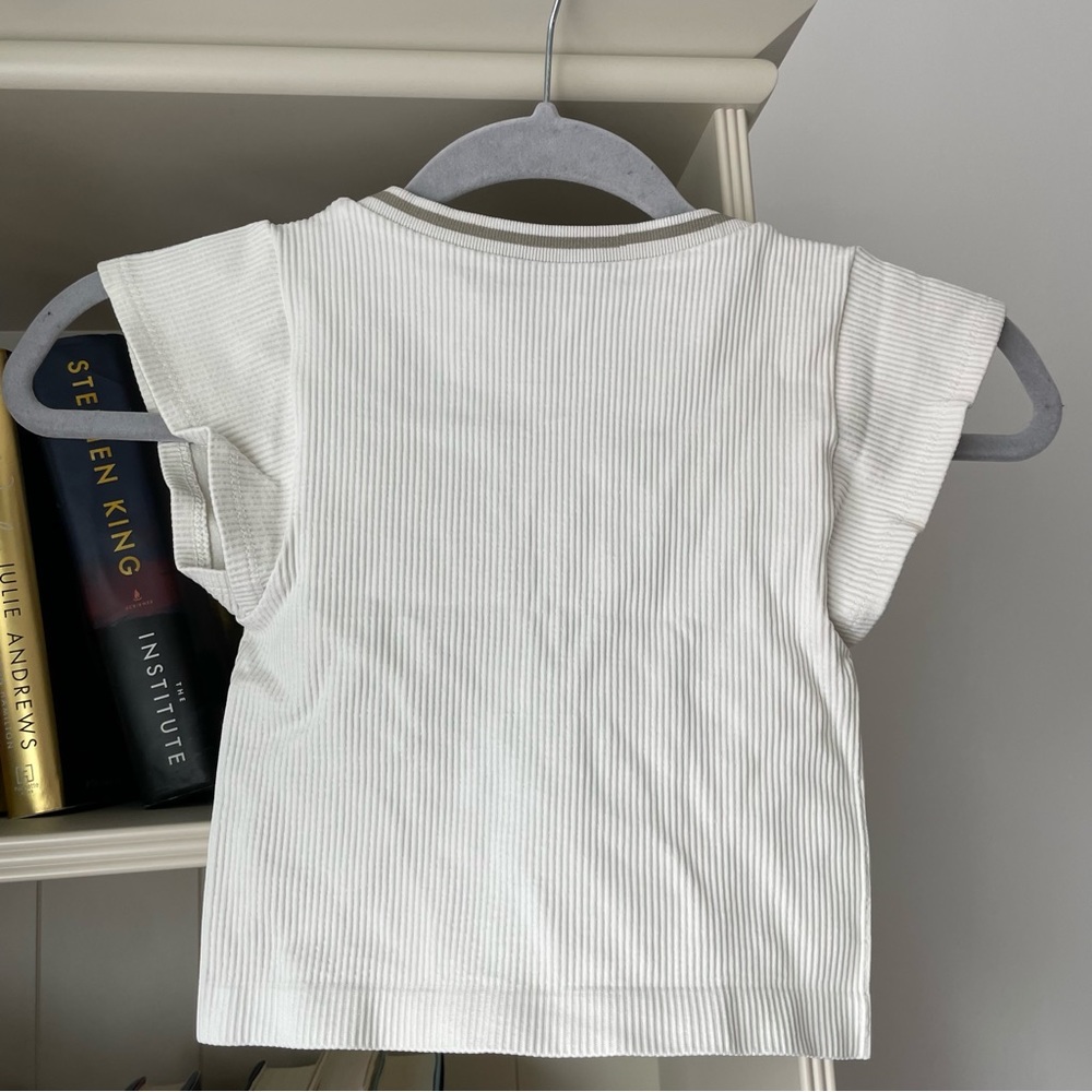 Out From Under Ribbed Crop Tee - Picture 5 of 6